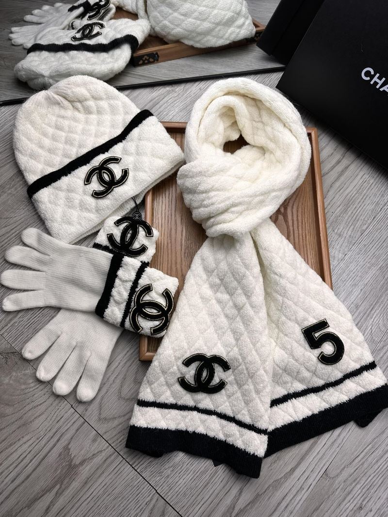 Chanel Caps Scarfs